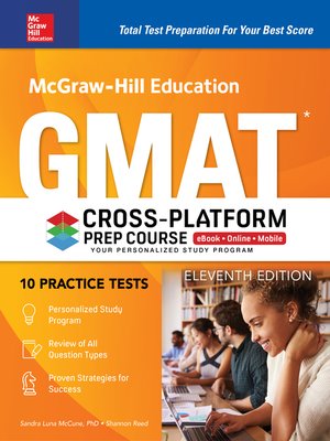cover image of McGraw-Hill Education GMAT Cross-Platform Prep Course